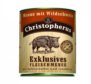 Christopherus Exklusives Fleischmenue mit Wildschwein